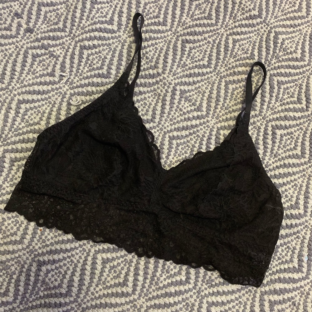 Pink Victoria’s Secret Bralette.